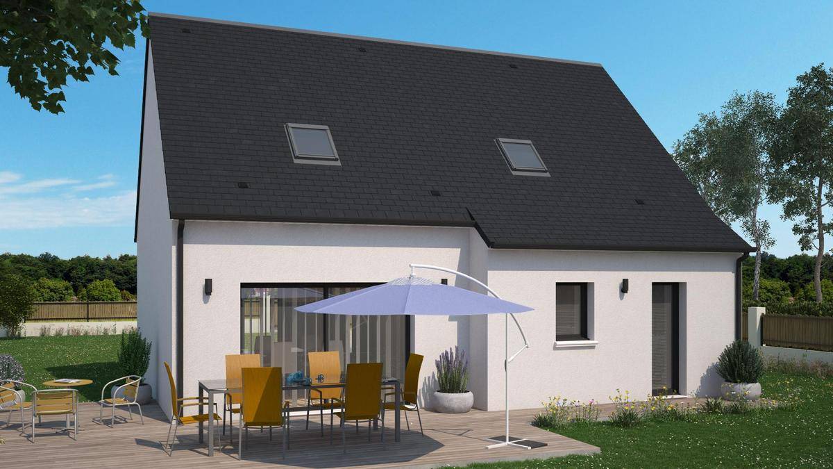 Programme terrain + maison à Fleury-les-Aubrais en Loiret (45) de 323 m² à vendre au prix de 305317€ - 2