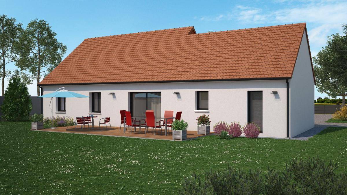 Programme terrain + maison à Coudroy en Loiret (45) de 1055 m² à vendre au prix de 191416€ - 2