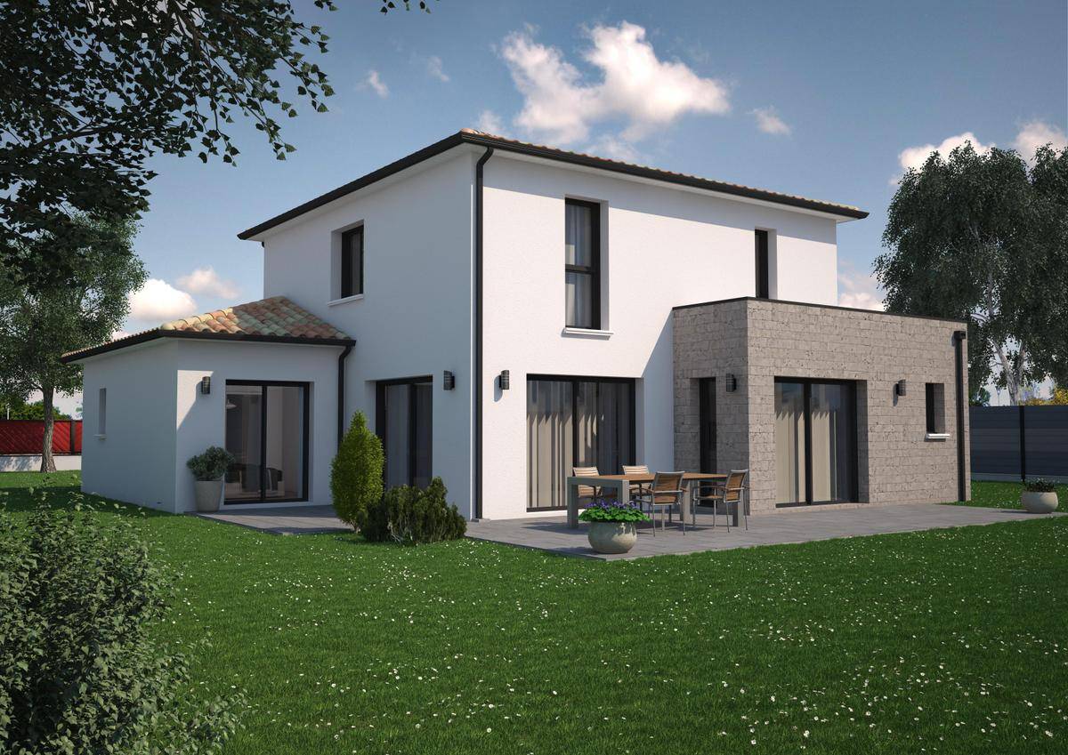 Programme terrain + maison à Saint-Seurin-de-Cursac en Gironde (33) de 425 m² à vendre au prix de 345030€ - 2