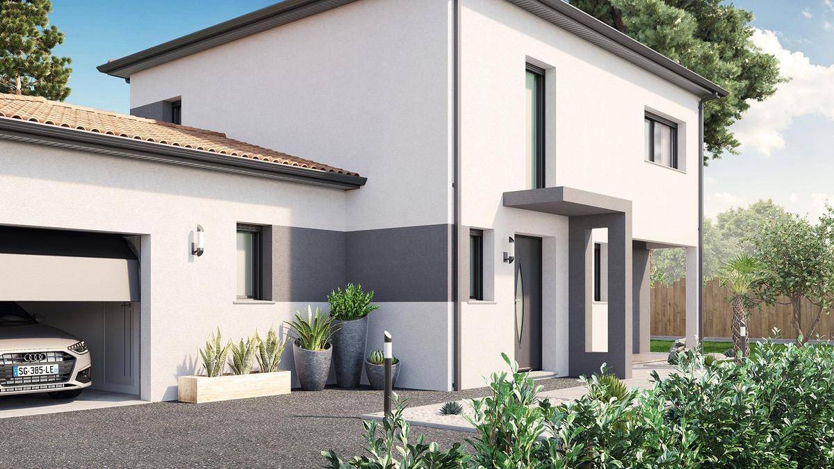 Programme terrain + maison à Mimizan en Landes (40) de 952 m² à vendre au prix de 382343€ - 4