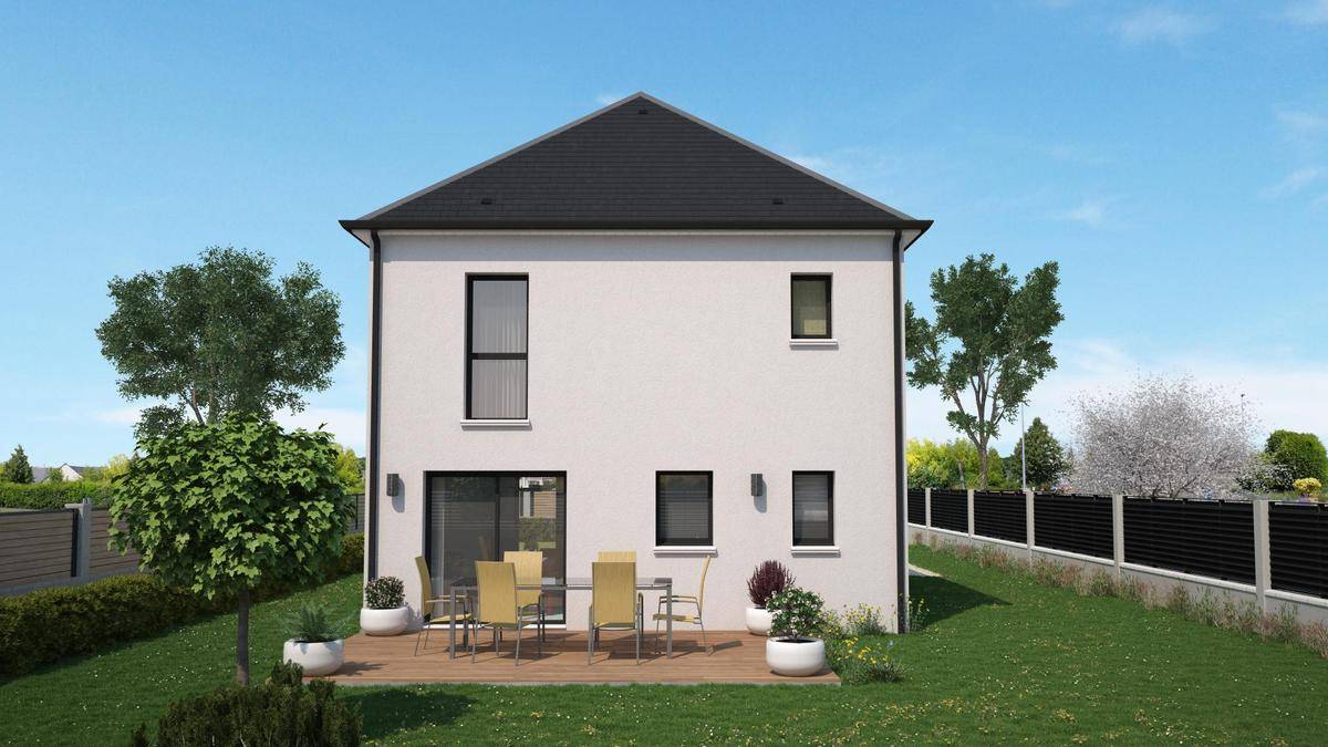 Programme terrain + maison à Chiré-en-Montreuil en Vienne (86) de 1587 m² à vendre au prix de 214674€ - 2