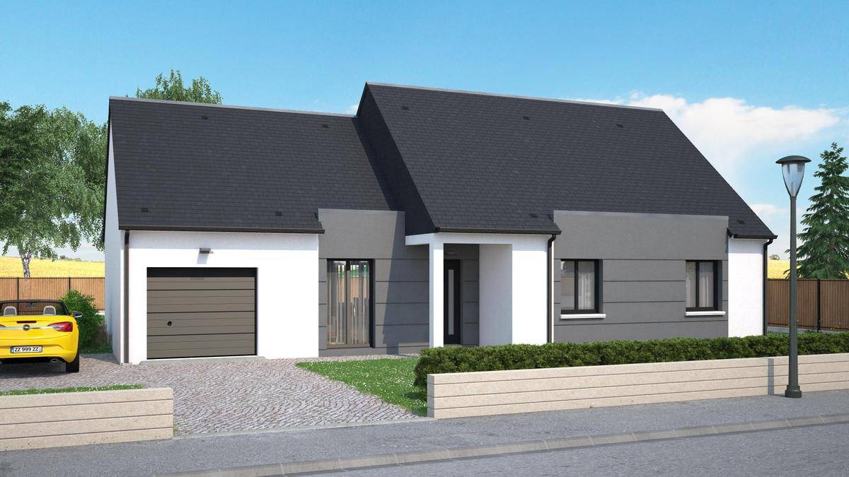 Programme terrain + maison à Lorris en Loiret (45) de 2805 m² à vendre au prix de 228484€ - 1