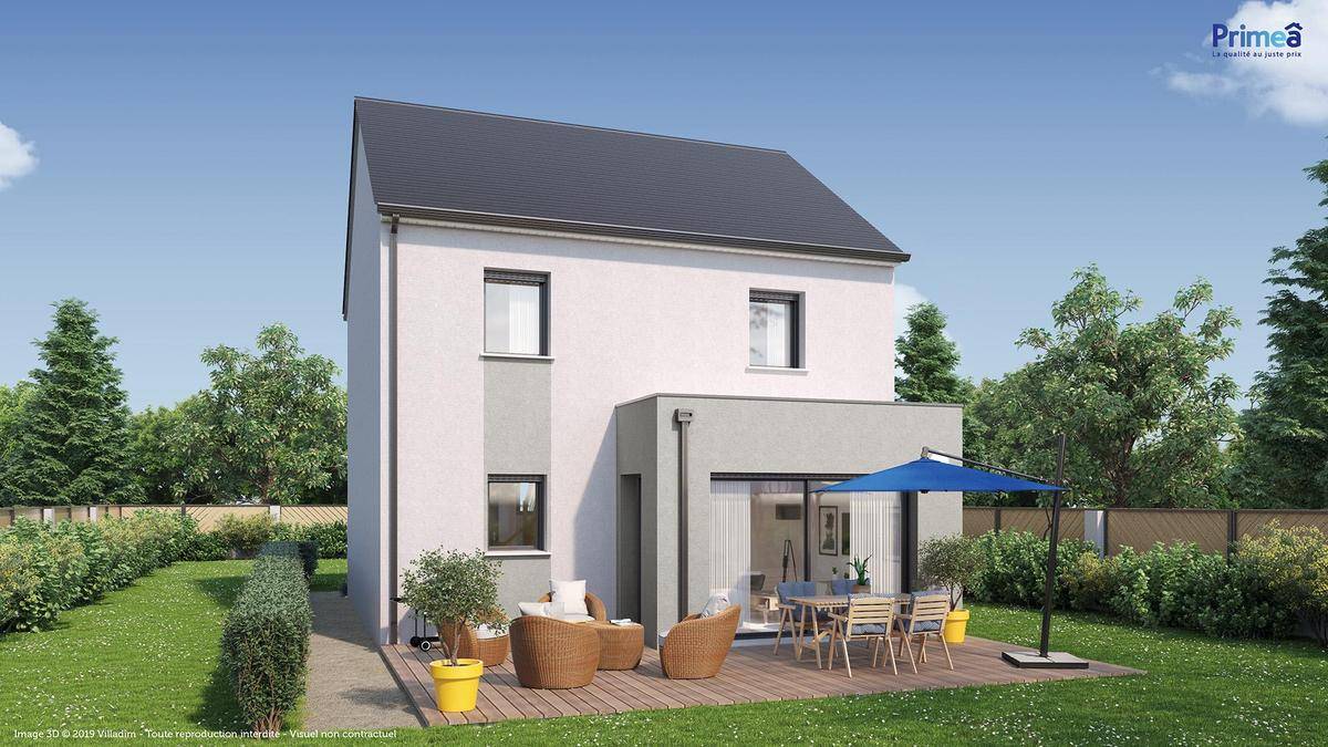 Programme terrain + maison à Saint-Aubin-d'Aubigné en Ille-et-Vilaine (35) de 277 m² à vendre au prix de 232184€ - 1
