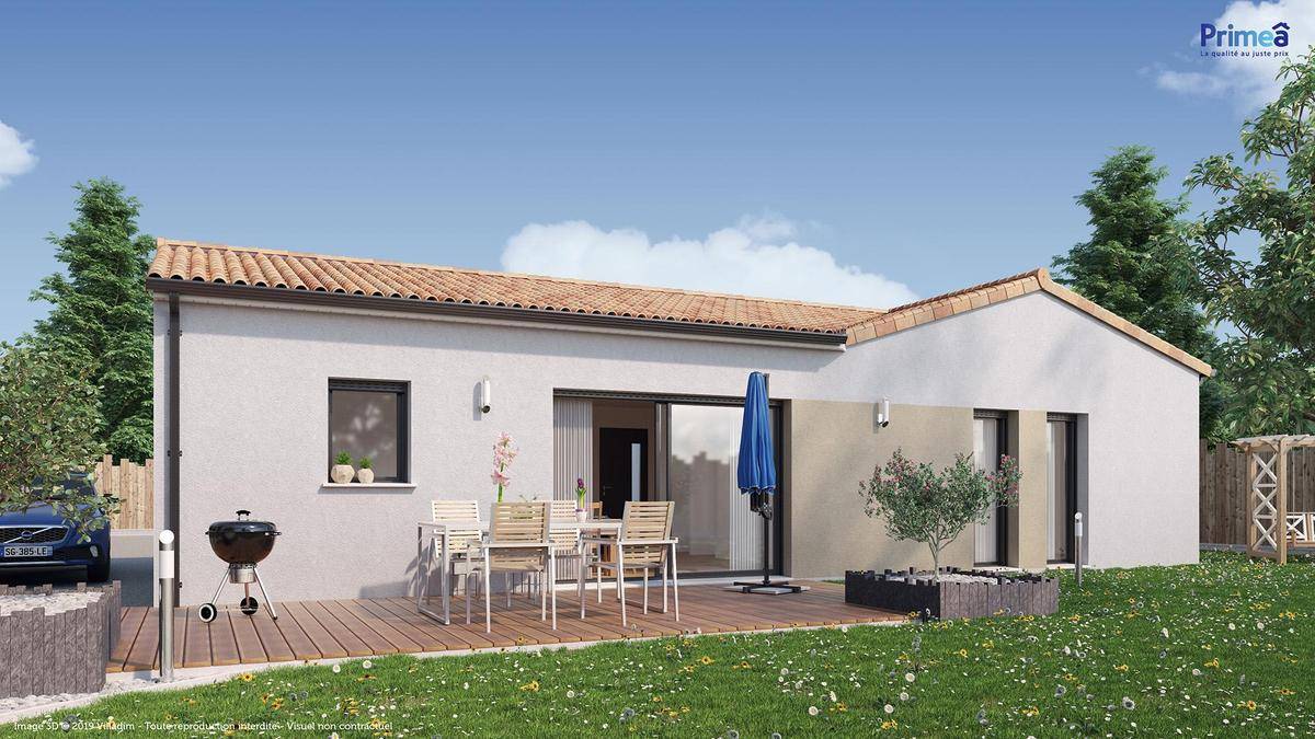 Programme terrain + maison à Saint-Brevin-les-Pins en Loire-Atlantique (44) de 350 m² à vendre au prix de 281852€ - 1