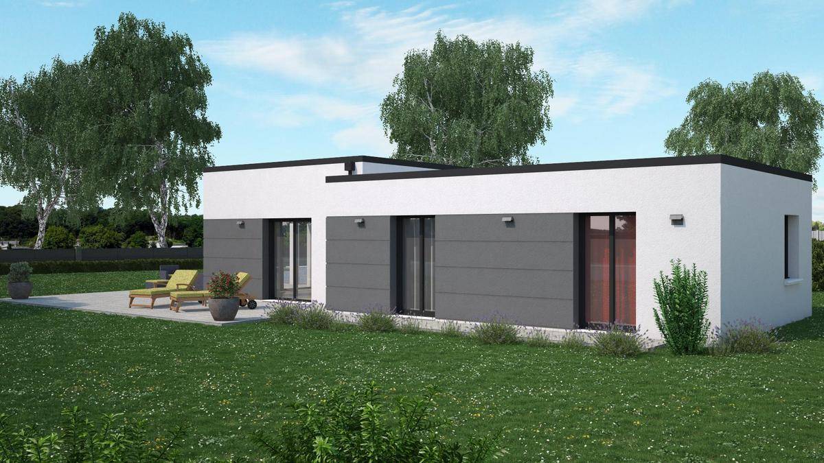 Programme terrain + maison à Ervauville en Loiret (45) de 800 m² à vendre au prix de 310057€ - 1