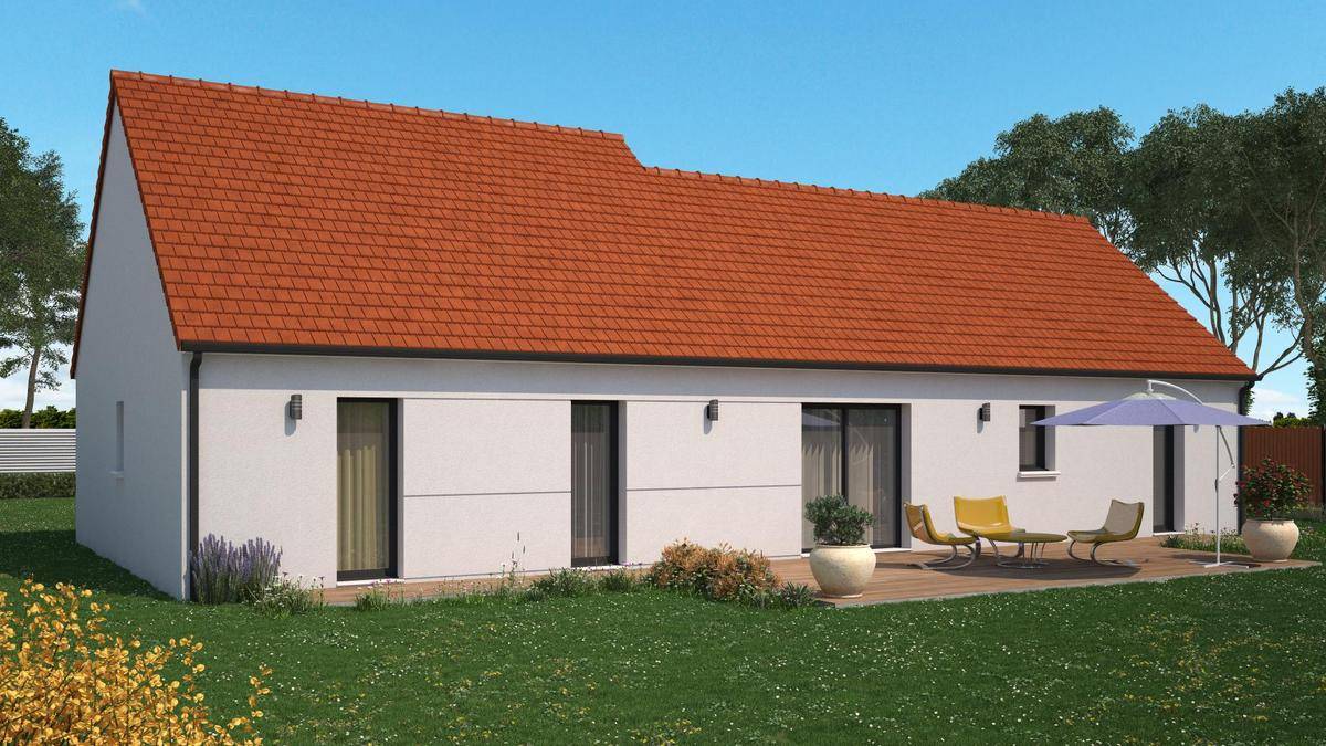Programme terrain + maison à Coudroy en Loiret (45) de 1055 m² à vendre au prix de 233034€ - 2