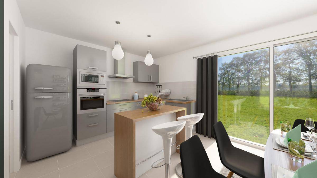 Programme terrain + maison à Aureilhan en Landes (40) de 462 m² à vendre au prix de 228666€ - 4