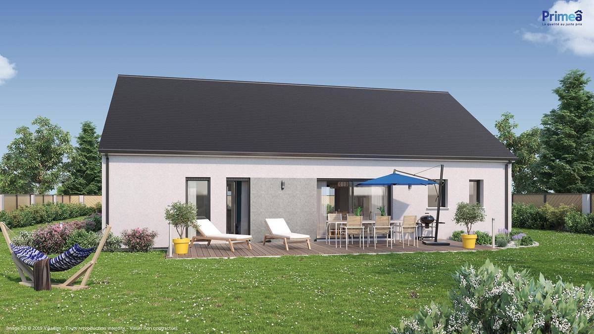 Programme terrain + maison à Pluméliau-Bieuzy en Morbihan (56) de 1130 m² à vendre au prix de 225124€ - 2