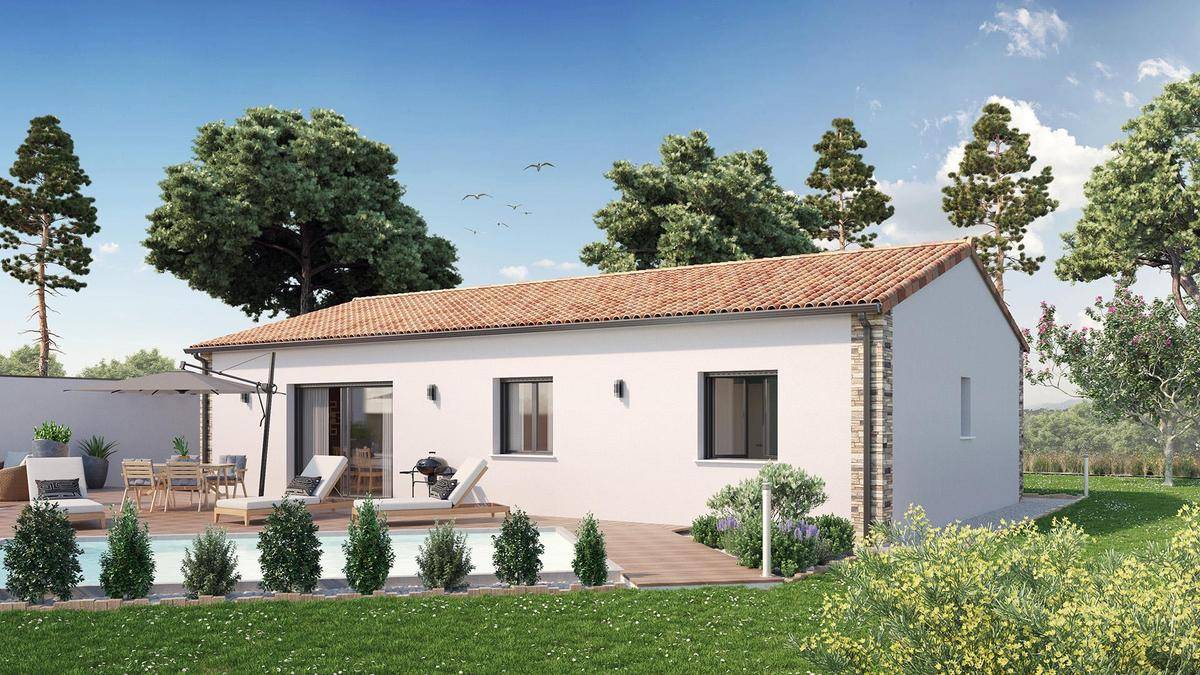 Programme terrain + maison à Aureilhan en Landes (40) de 500 m² à vendre au prix de 337079€ - 1