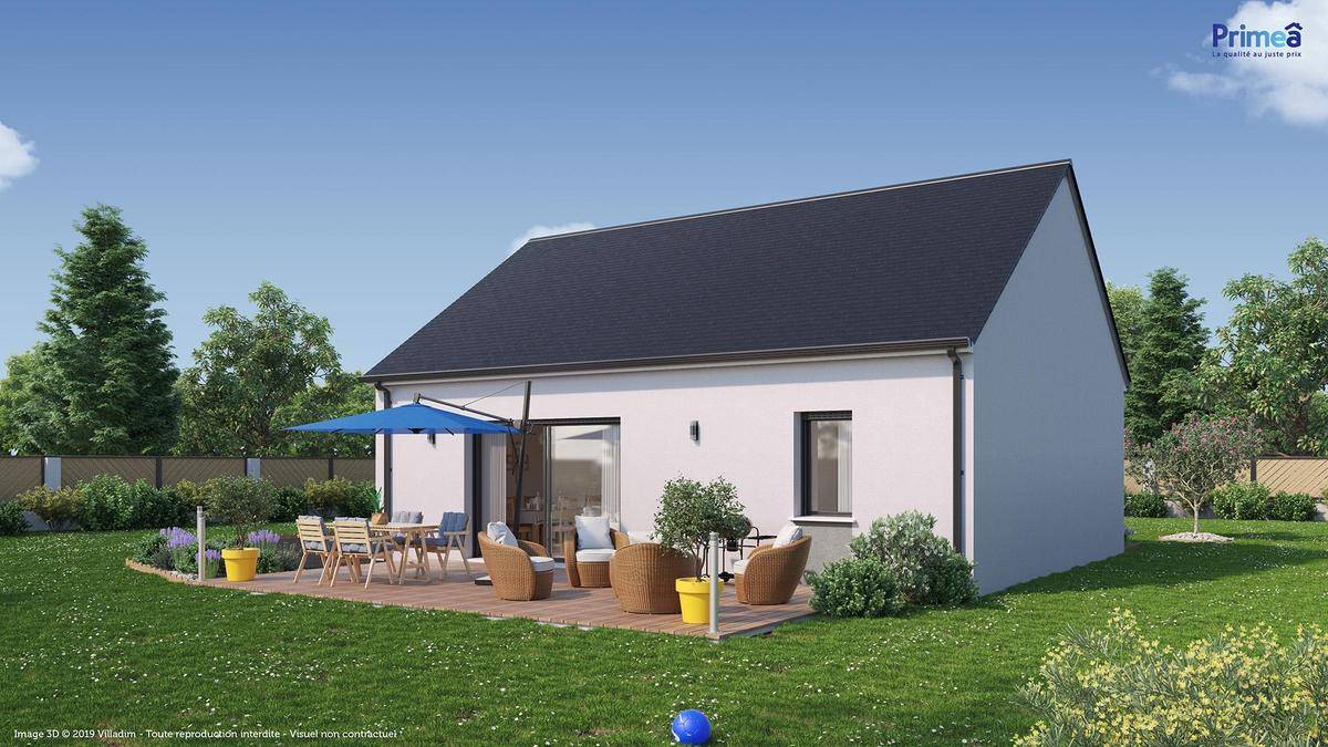 Programme terrain + maison à Coudroy en Loiret (45) de 1055 m² à vendre au prix de 130866€ - 2