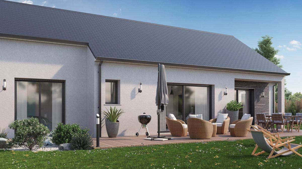 Programme terrain + maison à Germigny-des-Prés en Loiret (45) de 700 m² à vendre au prix de 272978€ - 4