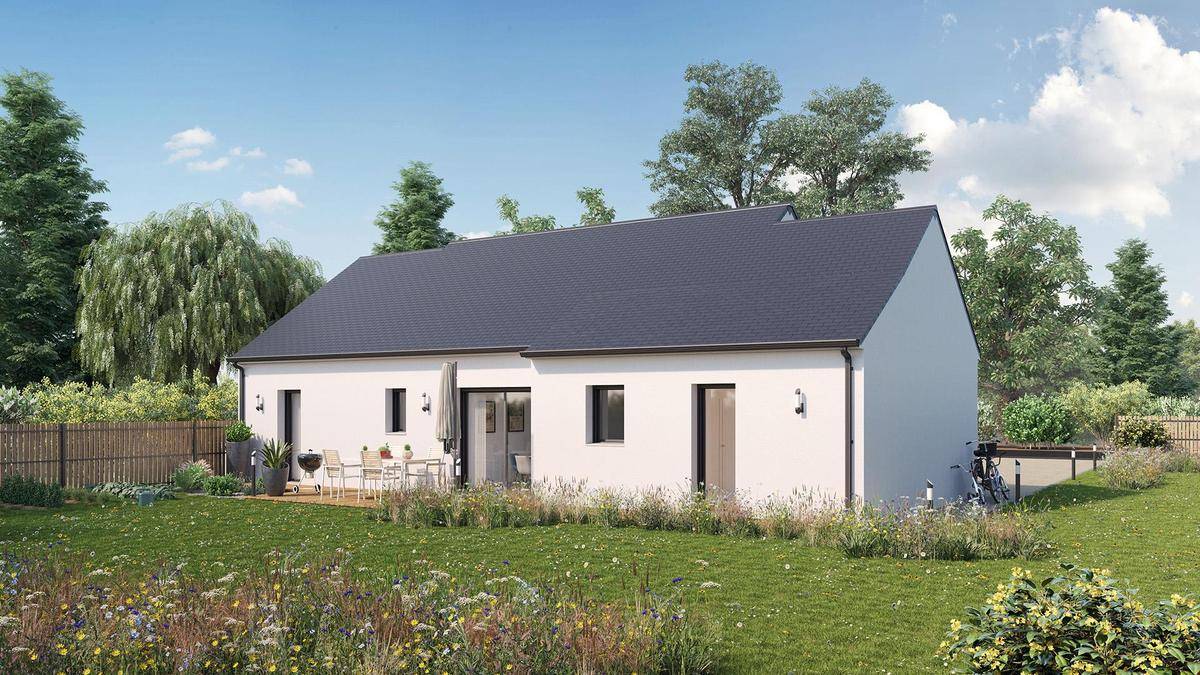 Programme terrain + maison à Pithiviers en Loiret (45) de 1300 m² à vendre au prix de 206029€ - 2