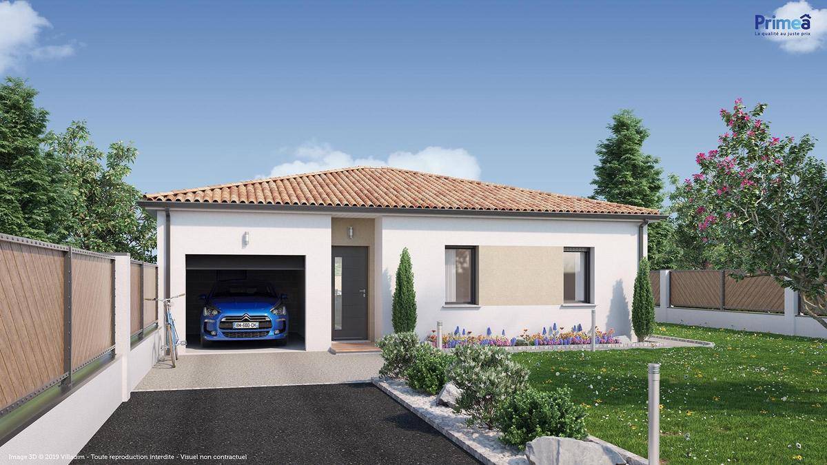 Programme terrain + maison à Monségur en Landes (40) de 800 m² à vendre au prix de 187807€ - 1