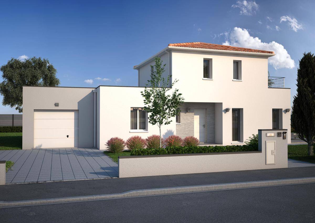 Programme terrain + maison à Saint-Magne-de-Castillon en Gironde (33) de 1200 m² à vendre au prix de 270021€ - 1