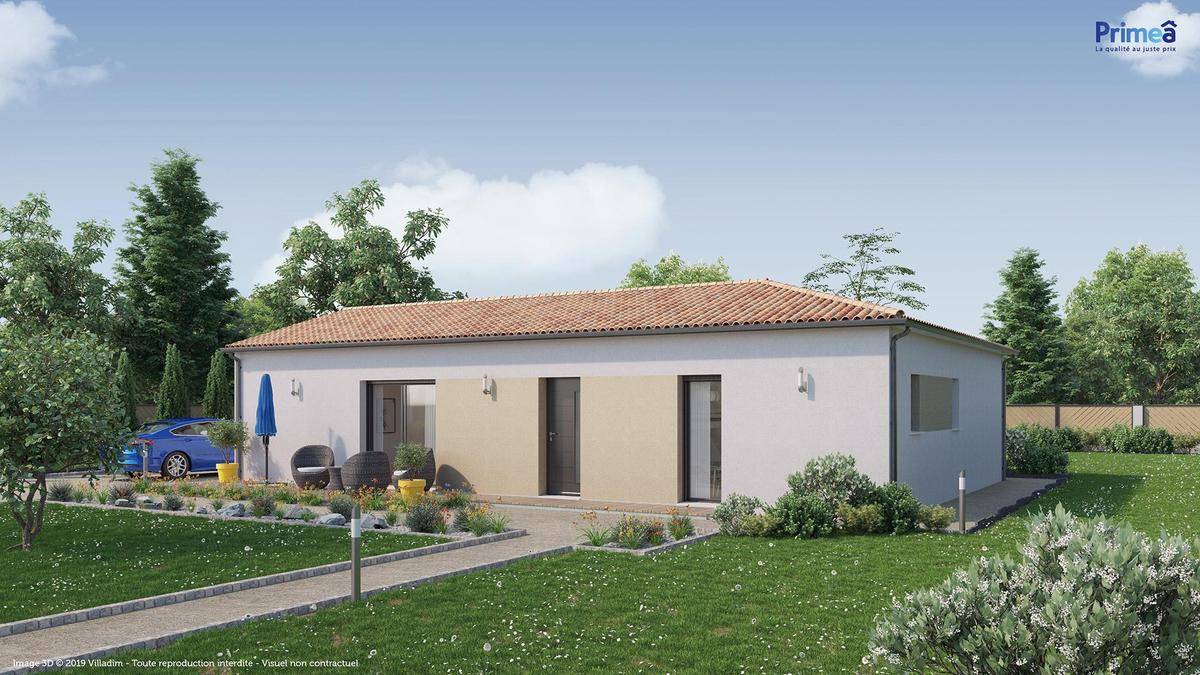 Programme terrain + maison à Mérignac en Gironde (33) de 400 m² à vendre au prix de 399300€ - 2