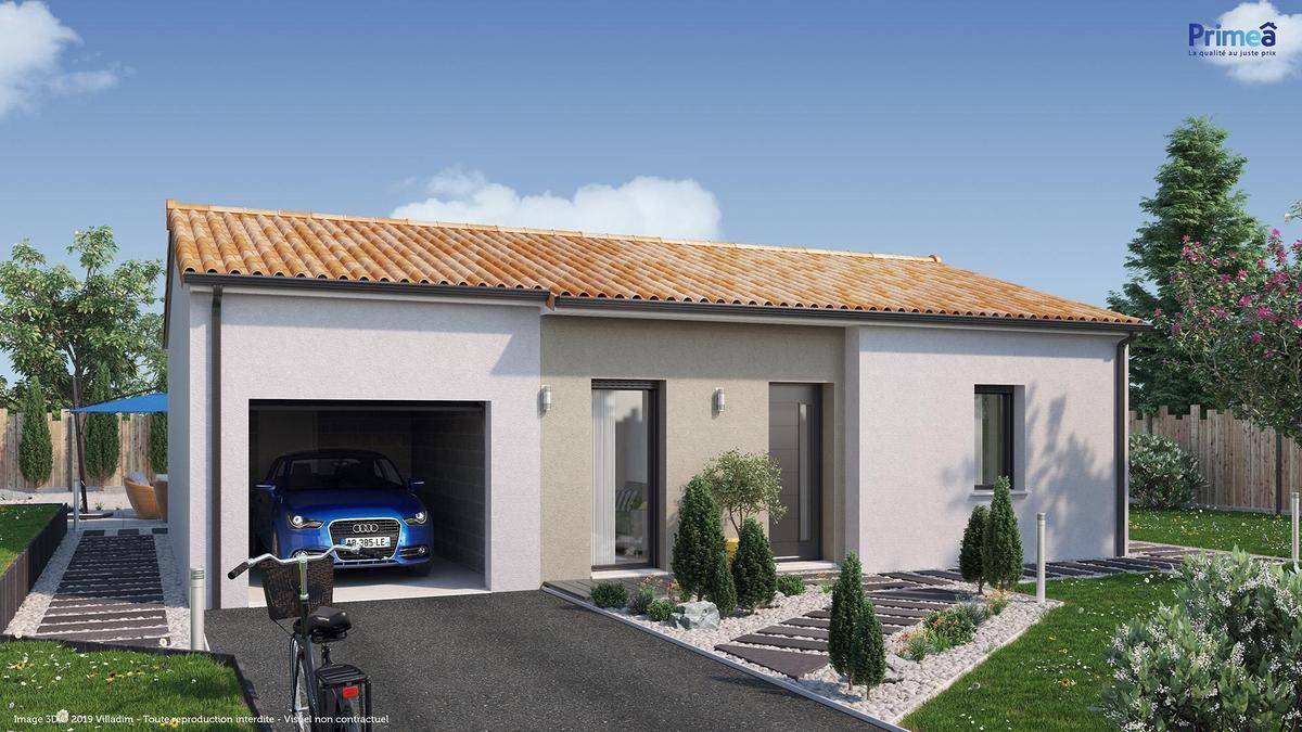 Programme terrain + maison à Saucats en Gironde (33) de 1361 m² à vendre au prix de 295199€ - 1