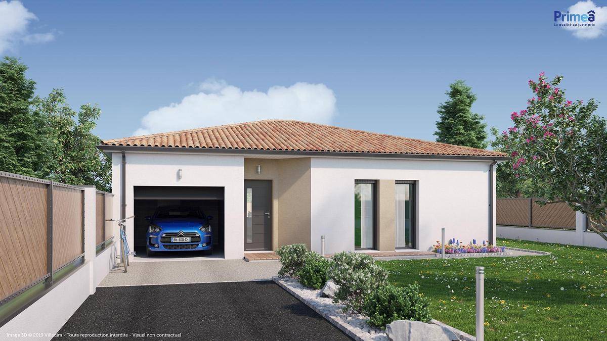 Programme terrain + maison à Cugand en Vendée (85) de 425 m² à vendre au prix de 220348€ - 1
