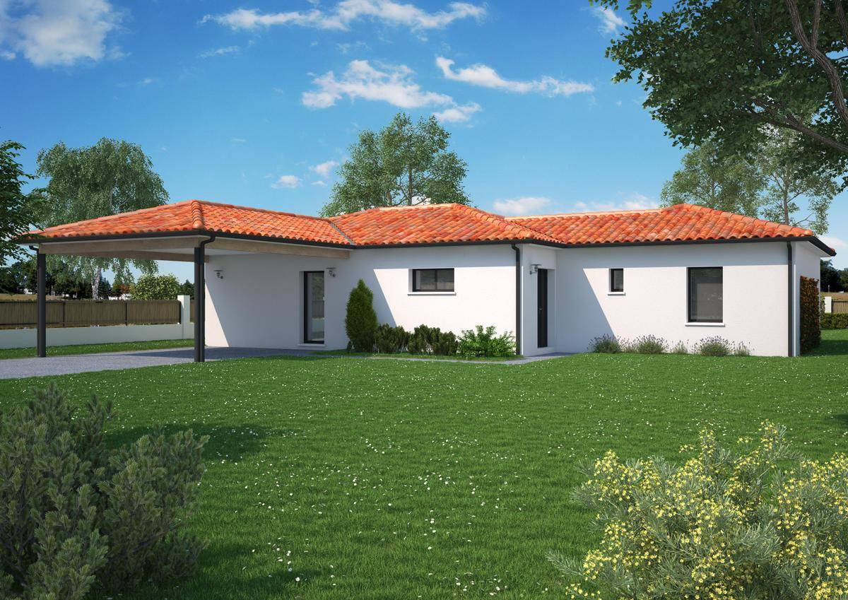 Programme terrain + maison à Pomarez en Landes (40) de 842 m² à vendre au prix de 251968€ - 2