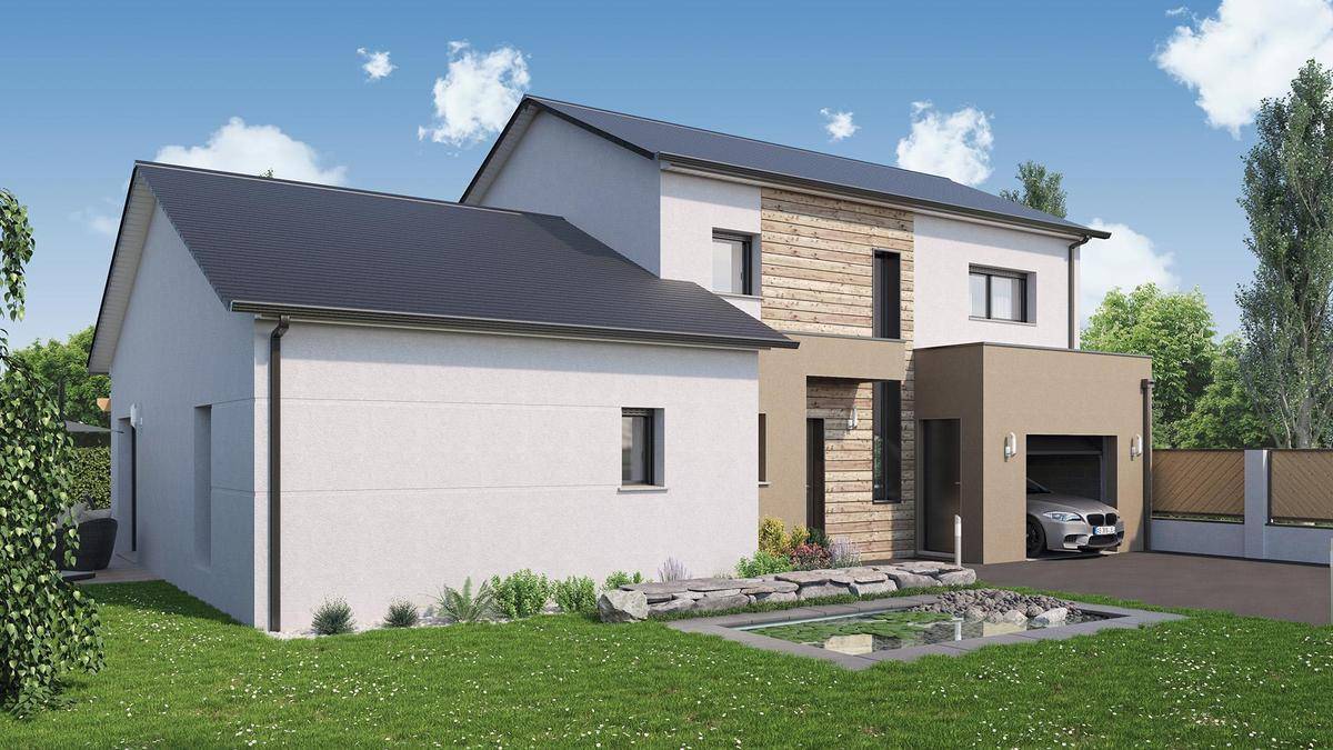 Programme terrain + maison à Villereau en Loiret (45) de 715 m² à vendre au prix de 379152€ - 2