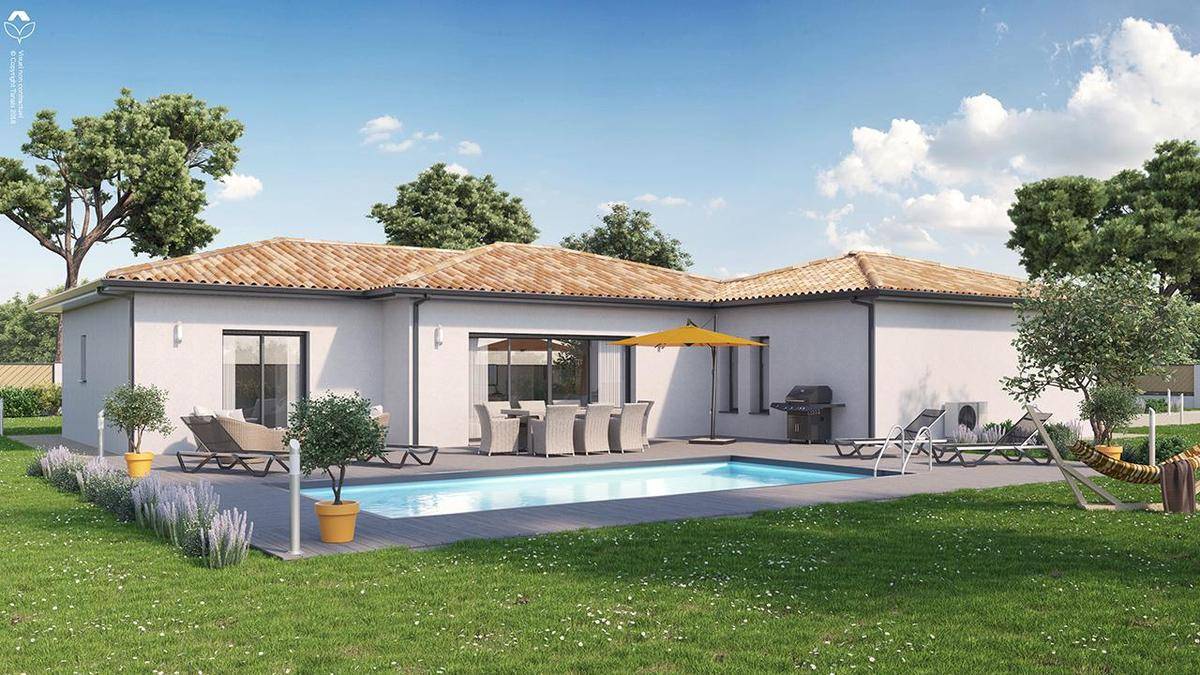 Programme terrain + maison à Louchats en Gironde (33) de 2400 m² à vendre au prix de 540060€ - 2
