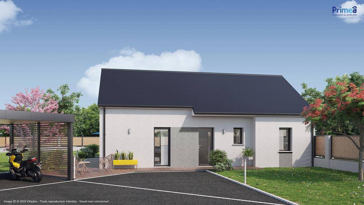 Programme terrain + maison à La Chapelle-des-Marais en Loire-Atlantique (44) de 450 m² à vendre au prix de 185572€ - 1