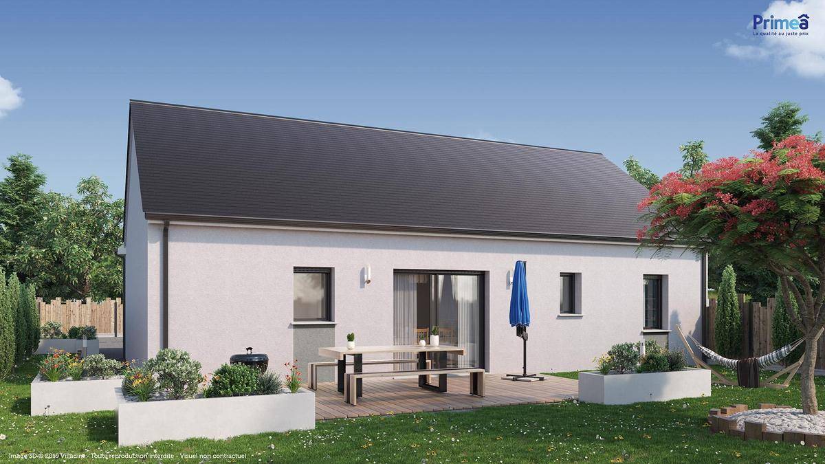 Programme terrain + maison à Saint-Gondon en Loiret (45) de 1200 m² à vendre au prix de 170037€ - 2