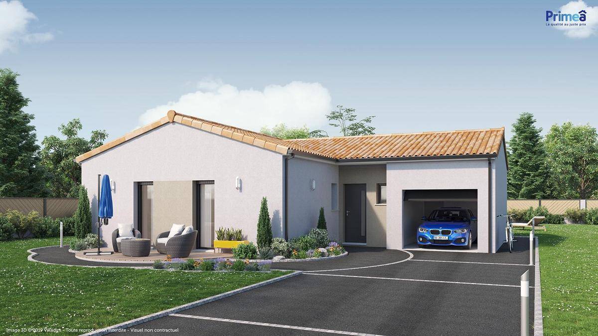 Programme terrain + maison à Baigneaux en Gironde (33) de 786 m² à vendre au prix de 186472€ - 1