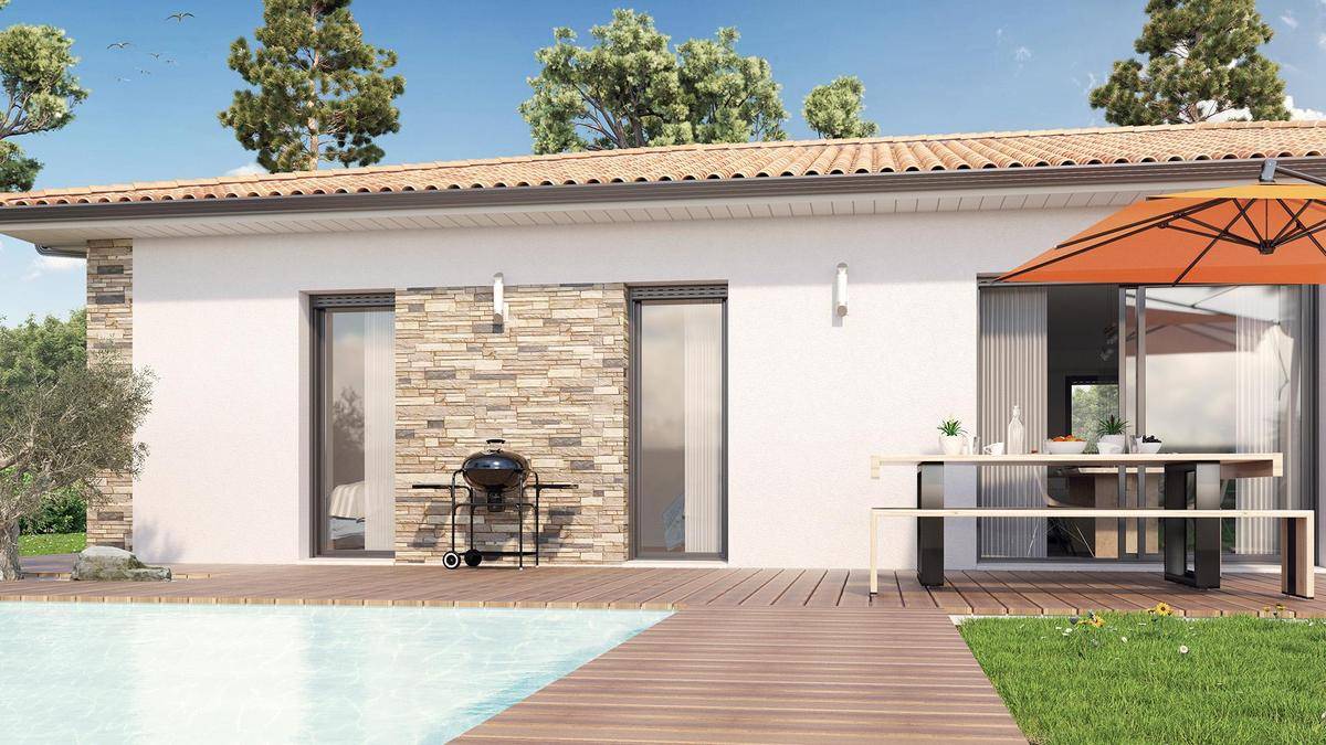 Programme terrain + maison à Monségur en Landes (40) de 800 m² à vendre au prix de 245034€ - 4