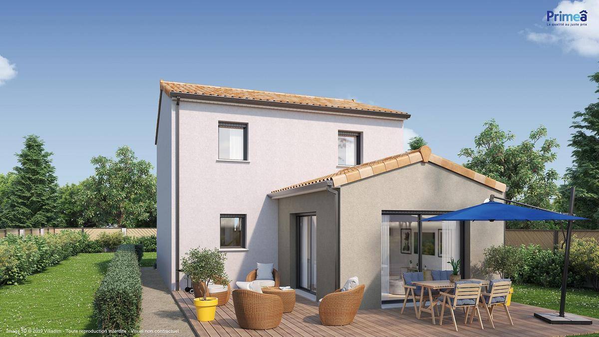 Programme terrain + maison à Martres en Gironde (33) de 1000 m² à vendre au prix de 234843€ - 1