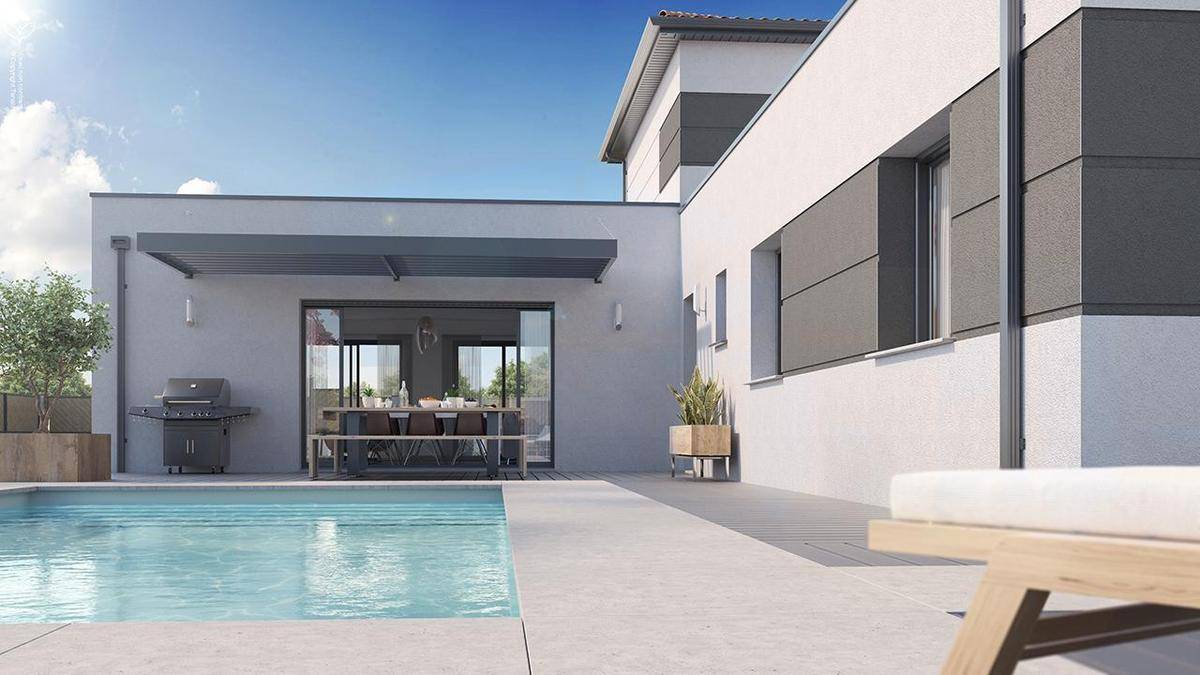 Programme terrain + maison à Saucats en Gironde (33) de 700 m² à vendre au prix de 553442€ - 4