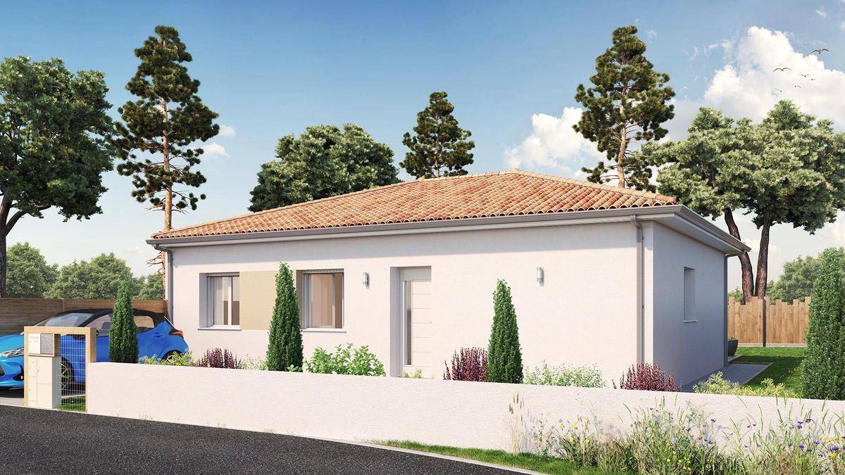 Programme terrain + maison à Bougue en Landes (40) de 500 m² à vendre au prix de 167954€ - 2