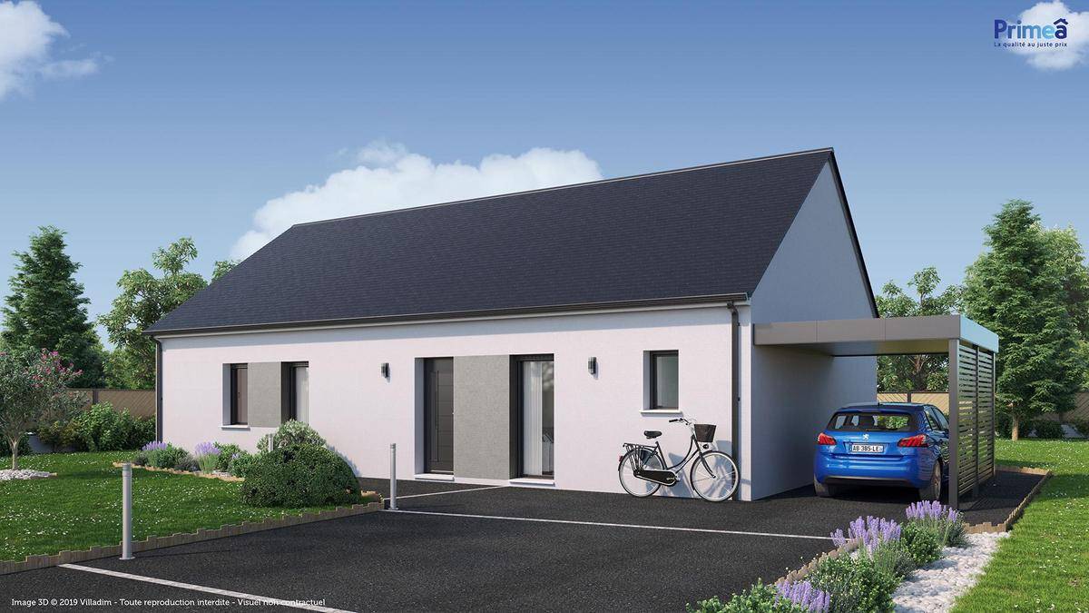 Programme terrain + maison à Cancale en Ille-et-Vilaine (35) de 496 m² à vendre au prix de 413633€ - 1