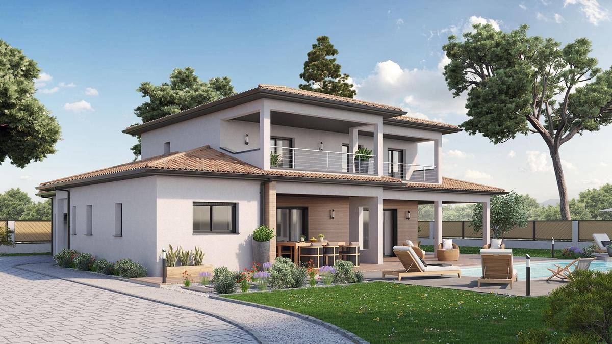 Programme terrain + maison à Eysines en Gironde (33) de 659 m² à vendre au prix de 835157€ - 2