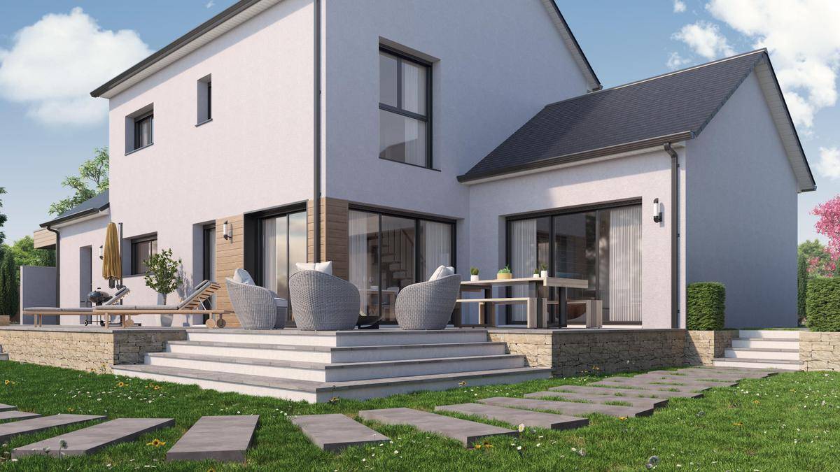 Programme terrain + maison à Ménestreau-en-Villette en Loiret (45) de 500 m² à vendre au prix de 376078€ - 4