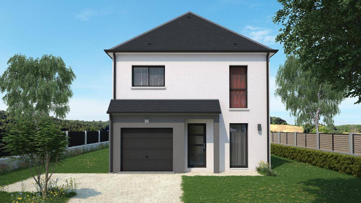 Programme terrain + maison à Neuville-aux-Bois en Loiret (45) de 680 m² à vendre au prix de 242284€ - 1