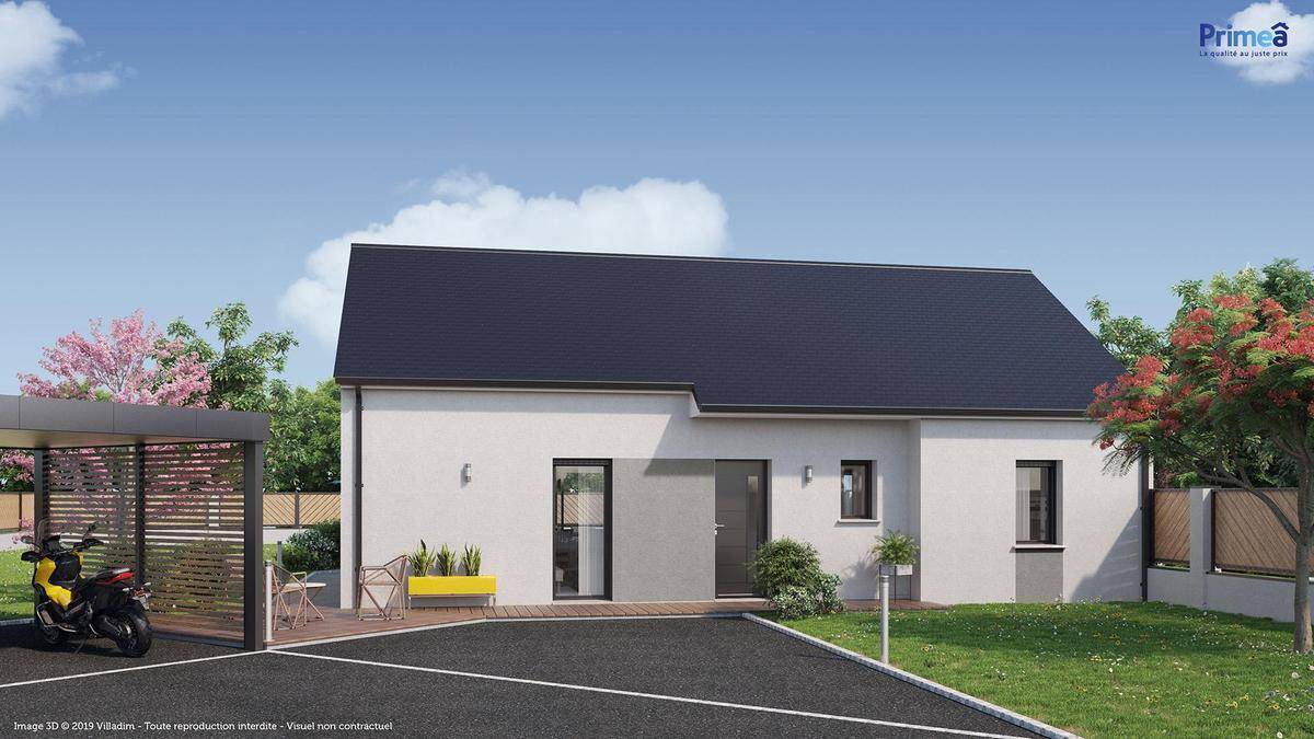 Programme terrain + maison à Guérande en Loire-Atlantique (44) de 700 m² à vendre au prix de 288413€ - 1