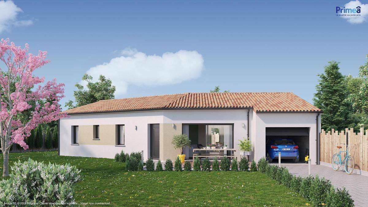 Programme terrain + maison à Montcaret en Dordogne (24) de 2800 m² à vendre au prix de 165772€ - 1