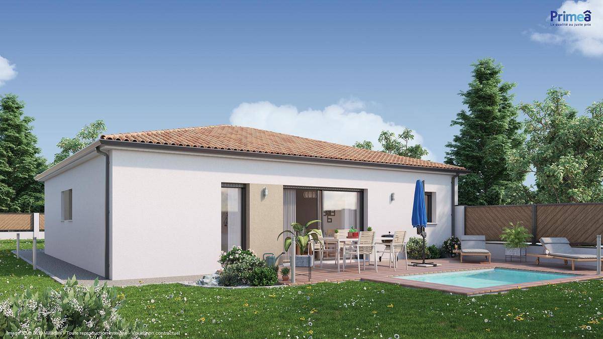 Programme terrain + maison à Saint-Brevin-les-Pins en Loire-Atlantique (44) de 350 m² à vendre au prix de 290308€ - 1