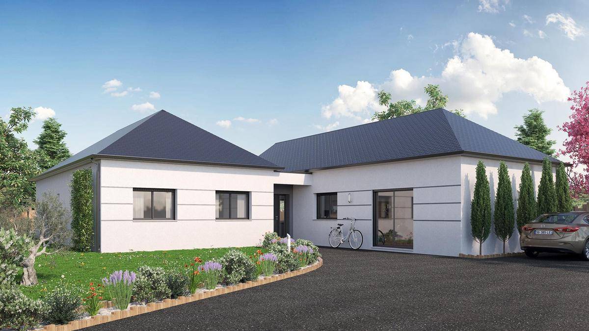 Programme terrain + maison à Boynes en Loiret (45) de 408 m² à vendre au prix de 311579€ - 2