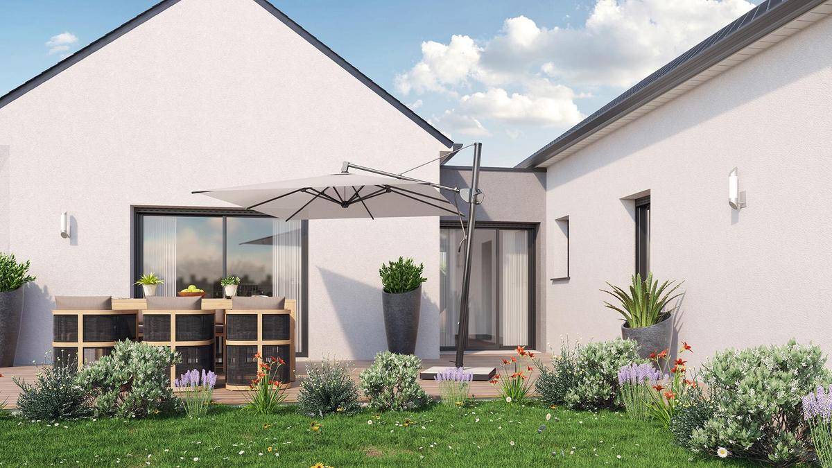 Programme terrain + maison à Vennecy en Loiret (45) de 500 m² à vendre au prix de 359579€ - 3