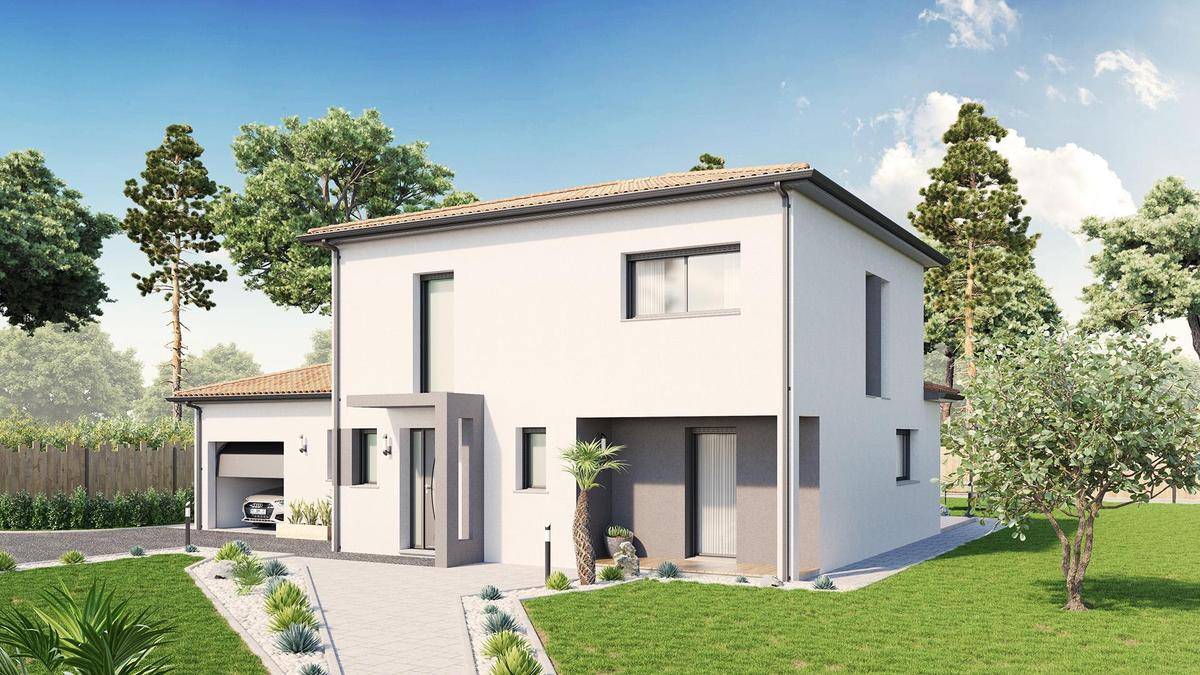 Programme terrain + maison à Mimizan en Landes (40) de 952 m² à vendre au prix de 382343€ - 2