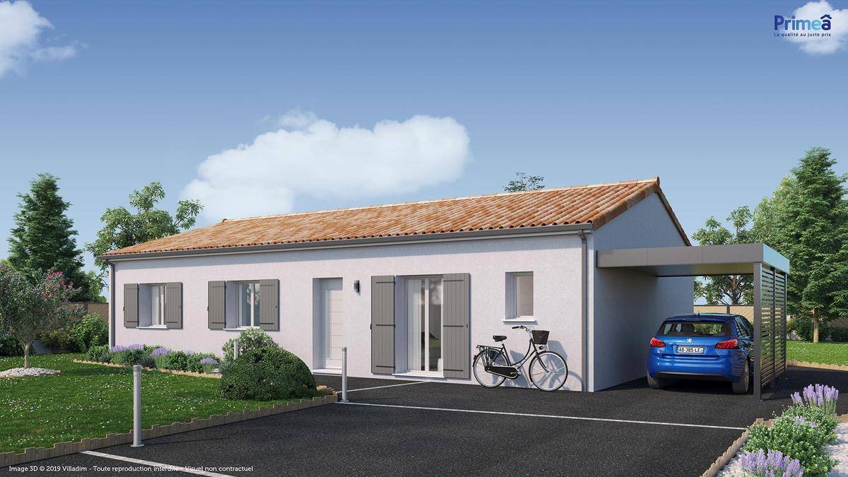 Programme terrain + maison à Pomarez en Landes (40) de 660 m² à vendre au prix de 155408€ - 3