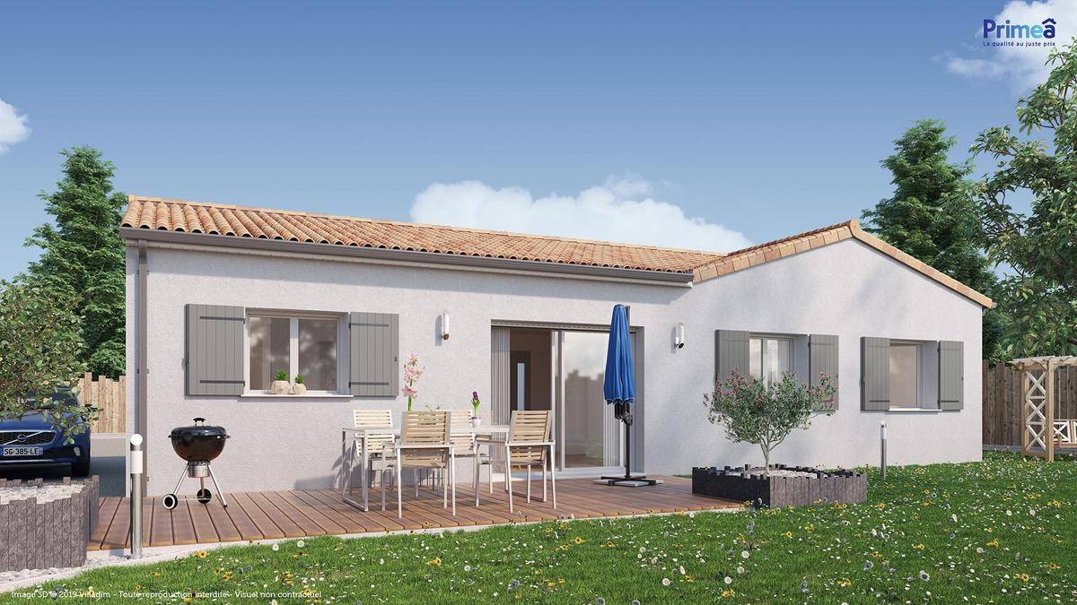 Programme terrain + maison à Amou en Landes (40) de 1900 m² à vendre au prix de 159183€ - 1