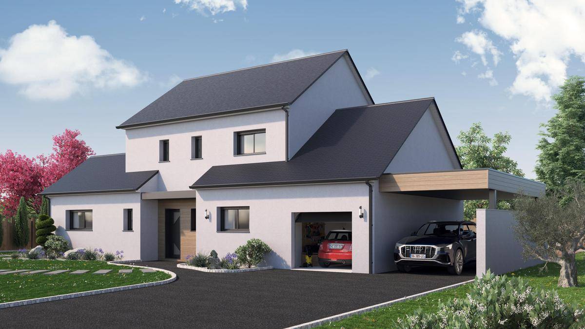 Programme terrain + maison à Les Choux en Loiret (45) de 2150 m² à vendre au prix de 358078€ - 1
