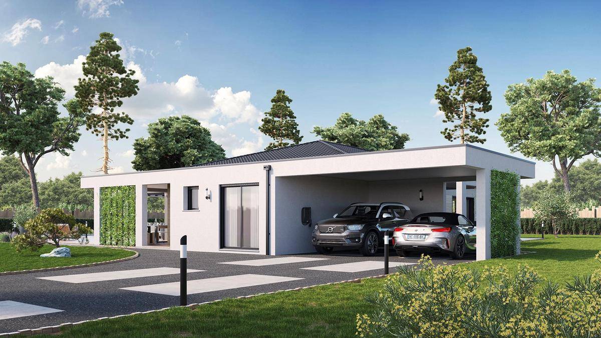 Programme terrain + maison à Guillos en Gironde (33) de 830 m² à vendre au prix de 414566€ - 2
