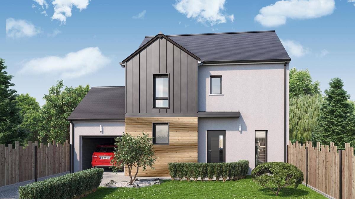 Programme terrain + maison à Soulaire-et-Bourg en Maine-et-Loire (49) de 449 m² à vendre au prix de 246505€ - 1