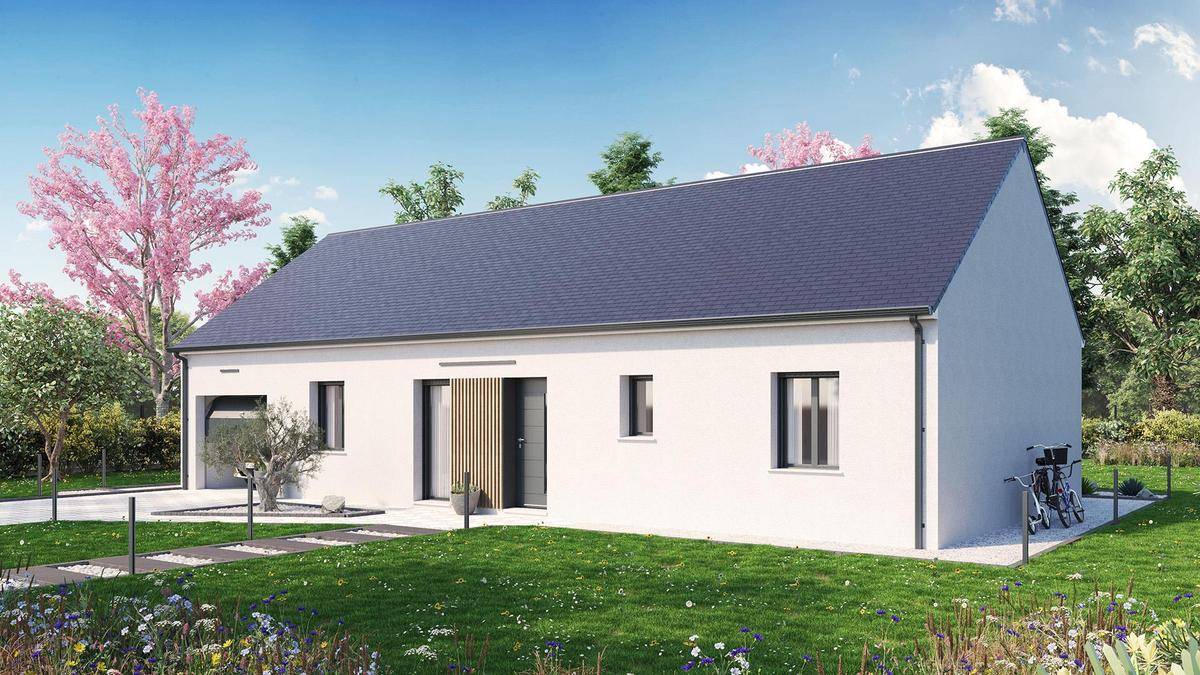 Programme terrain + maison à Lorris en Loiret (45) de 2805 m² à vendre au prix de 224194€ - 1