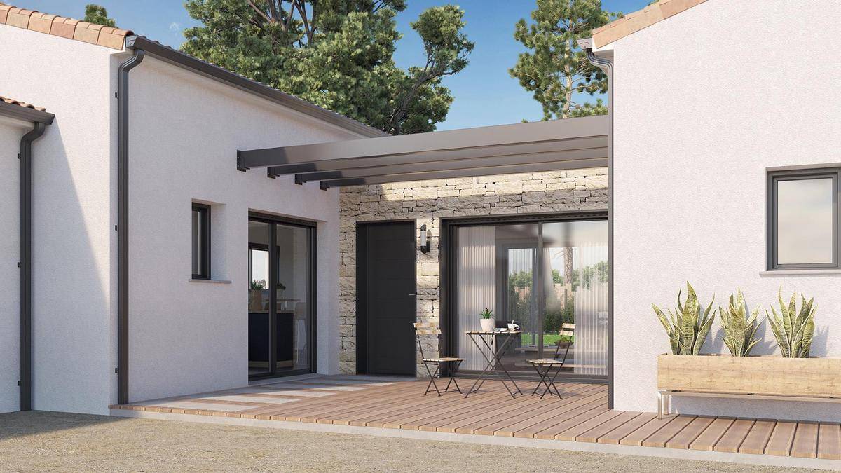 Programme terrain + maison à Leugny en Vienne (86) de 3450 m² à vendre au prix de 204578€ - 3