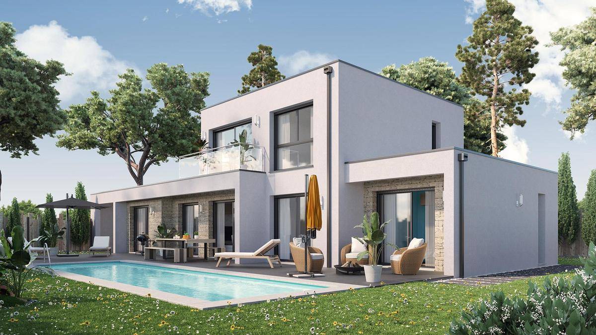 Programme terrain + maison à Bazas en Gironde (33) de 954 m² à vendre au prix de 478890€ - 2