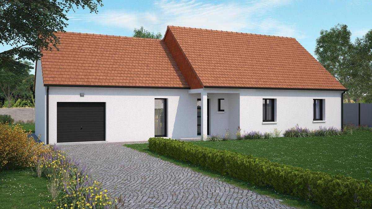 Programme terrain + maison à Rivarennes en Indre-et-Loire (37) de 512 m² à vendre au prix de 217416€ - 1